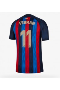 Fotbalové Dres Barcelona Ferran Torres #11 Domácí Oblečení 2022-23 Krátký Rukáv